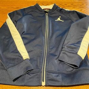 Jordan Blue Zip-Up Boys 5-6